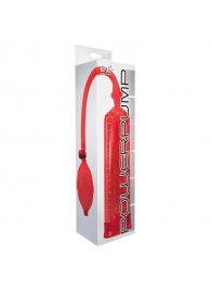 Красная вакуумная помпа Power Pump Red - Toy Joy - в Балаково купить с доставкой