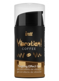 Жидкий интимный гель с эффектом вибрации Vibration! Coffee - 15 мл. - INTT - купить с доставкой в Балаково