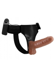 Страпон на трусиках с вибрацией Ultra Passionate Harness - 16 см. - Baile - купить с доставкой в Балаково