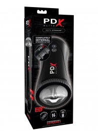 Черный автоматический мастурбатор-ротик Moto Stroker - Pipedream - в Балаково купить с доставкой