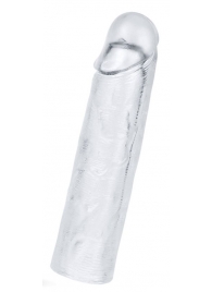 Прозрачная насадка-удлинитель Flawless Clear Penis Sleeve Add 1 - 15,5 см. - Lovetoy - в Балаково купить с доставкой