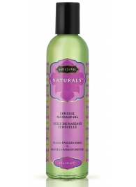Массажное масло Naturals Island Passion Berry с ароматом тропических фруктов - 236 мл. - Kama Sutra - купить с доставкой в Балаково