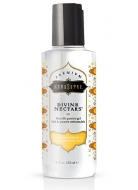 Гель-лубрикант на водной основе Divine Nectars Vanilla с ароматом ванили - 150 мл. - Kama Sutra - купить с доставкой в Балаково