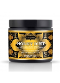 Пудра для тела Honey Dust Body Powder с ароматом кокоса и ананаса - 170 гр. - Kama Sutra - купить с доставкой в Балаково