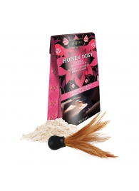 Пудра для тела Honey Dust Body Powder с ароматом клубники - 28 гр. - Kama Sutra - купить с доставкой в Балаково
