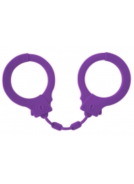 Фиолетовые силиконовые поножи Limitation - Lola Games - купить с доставкой в Балаково