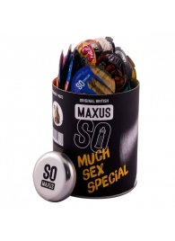 Текстурированные презервативы в кейсе MAXUS So Much Sex - 100 шт. - Maxus - купить с доставкой в Балаково