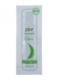 Лубрикант на водной основе pjur WOMAN Aloe - 2 мл. - Pjur - купить с доставкой в Балаково