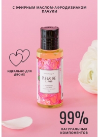 Массажное масло Pleasure Lab Delicate с ароматом пиона и пачули - 50 мл. - Pleasure Lab - купить с доставкой в Балаково
