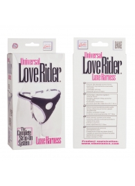 Трусы для страпона с универсальным креплением Universal Love Rider Luxe Harness - California Exotic Novelties - купить с доставкой в Балаково