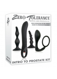 Набор стимуляторов простаты Intro To Prostate Kit - Zero Tolerance - в Балаково купить с доставкой