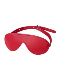 Красная маска Anonymo из искусственной кожи - ToyFa - купить с доставкой в Балаково