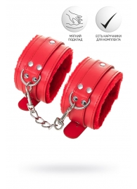 Красные оковы Anonymo из искусственной кожи - ToyFa - купить с доставкой в Балаково