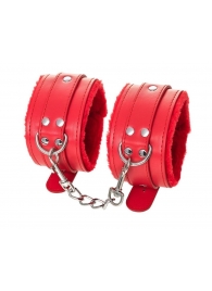 Красные оковы Anonymo из искусственной кожи - ToyFa - купить с доставкой в Балаково