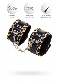Наручники Anonymo с анималистическим принтом - ToyFa - купить с доставкой в Балаково