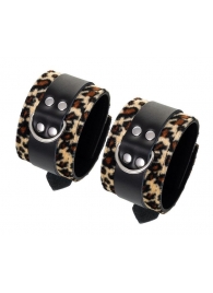 Наручники Anonymo с анималистическим принтом - ToyFa - купить с доставкой в Балаково