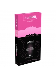 Презервативы с точками и рёбрышками DOMINO Classic Extase - 6 шт. - Domino - купить с доставкой в Балаково