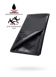 Черная простыня для секса из ПВХ - 220 х 200 см. - ToyFa - купить с доставкой в Балаково