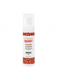 Разогревающее массажное масло  с ароматом клубники Gourmet Strawberry - 50 мл. - Exsens - купить с доставкой в Балаково