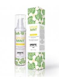 Разогревающее массажное масло Gourmet Spearmint Organic с органическими ингредиентами - 50 мл. - Exsens - купить с доставкой в Балаково