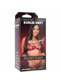 Мастурбатор-вагина Karlee Grey ULTRASKYN Pocket Pussy - Doc Johnson - в Балаково купить с доставкой