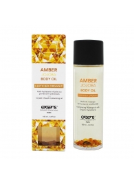 Органическое массажное масло AMBER JOJOBA - 100 мл. - Exsens - купить с доставкой в Балаково