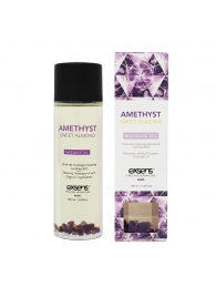 Органическое массажное масло AMETHYST SWEET ALMOND - 100 мл. - Exsens - купить с доставкой в Балаково