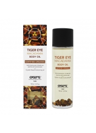 Органическое массажное масло TIGER EYE MACADAMIA - 100 мл. - Exsens - купить с доставкой в Балаково