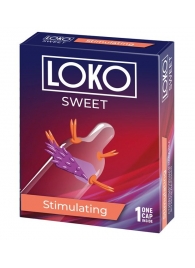 Стимулирующая насадка на пенис LOKO SWEET с возбуждающим эффектом - Sitabella - в Балаково купить с доставкой