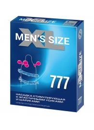 Стимулирующая насадка на пенис MEN SIZE 777 - Sitabella - в Балаково купить с доставкой
