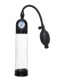 Прозрачная механическая помпа Roald с манометром - Sexus - в Балаково купить с доставкой