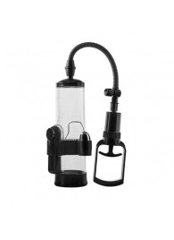 Прозрачная вакуумная помпа с вибрацией Vibrating Penis Pump - Dream Toys - в Балаково купить с доставкой