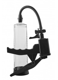 Прозрачная вакуумная помпа Pistol Penis Pump - Dream Toys - в Балаково купить с доставкой