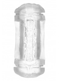 Прозрачный двусторонний мастурбатор Sophia - вагина и анус - Dream Toys - в Балаково купить с доставкой