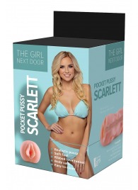 Телесный мастурбатор-вагина Scarlett - Dream Toys - в Балаково купить с доставкой