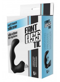 Черный вибромассажер простаты FantASStic Vibrating Prostate Massager - 11,3 см. - Dream Toys - в Балаково купить с доставкой