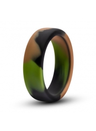 Эрекционное кольцо камуфляжной расцветки Silicone Camo Cock Ring - Blush Novelties - в Балаково купить с доставкой