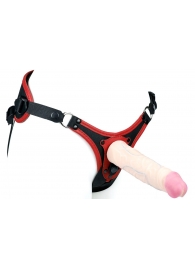 Пояс унисекс UNISEX Style с 2 насадками - LOVETOY (А-Полимер) - купить с доставкой в Балаково