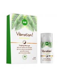 Возбуждающий гель с ароматом кокоса Vibration Coconut - 15 мл. - INTT - купить с доставкой в Балаково
