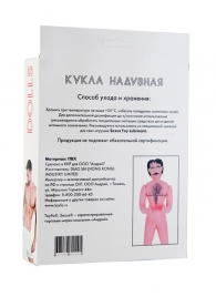 Надувная секс-кукла мужского пола - ToyFa - в Балаково купить с доставкой