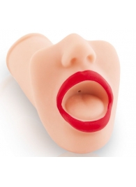 Мастурбатор-ротик с алыми губами - ToyFa - в Балаково купить с доставкой