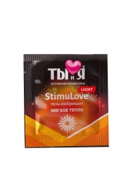 Разогревающий гель-лубрикант Stimulove Light в одноразовой упаковке - 4 гр. - Биоритм - купить с доставкой в Балаково