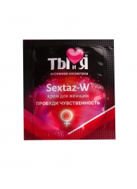 Возбуждающий крем для женщин Sextaz-W в одноразовой упаковке - 1,5 гр. - Биоритм - купить с доставкой в Балаково