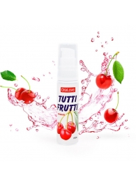 Гель-смазка Tutti-frutti с вишнёвым вкусом - 30 гр. - Биоритм - купить с доставкой в Балаково