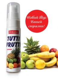 Гель-смазка Tutti-frutti со вкусом тропических фруктов - 30 гр. - Биоритм - купить с доставкой в Балаково