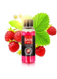 Массажное масло Eros fantasy с ароматом земляники - 50 мл. - Биоритм - купить с доставкой в Балаково
