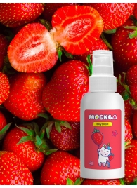 Универсальная смазка с ароматом клубники  Москва Вкусная  - 100 мл. - Москва - купить с доставкой в Балаково