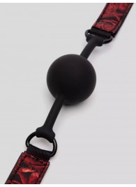 Кляп-шар на двусторонних ремешках Reversible Silicone Ball Gag - Fifty Shades of Grey - купить с доставкой в Балаково
