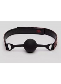Кляп-шар на двусторонних ремешках Reversible Silicone Ball Gag - Fifty Shades of Grey - купить с доставкой в Балаково