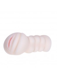 Рифленый мастурбатор-вагина из реалистичного материала - Baile - в Балаково купить с доставкой